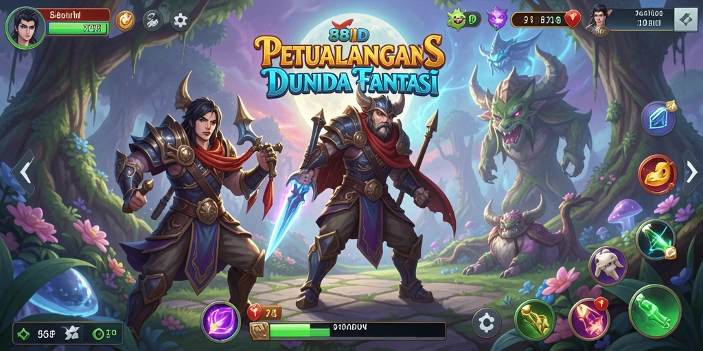 Screenshot gameplay 88ID dengan pemandangan menakjubkan dan aksi yang mendebarkan.