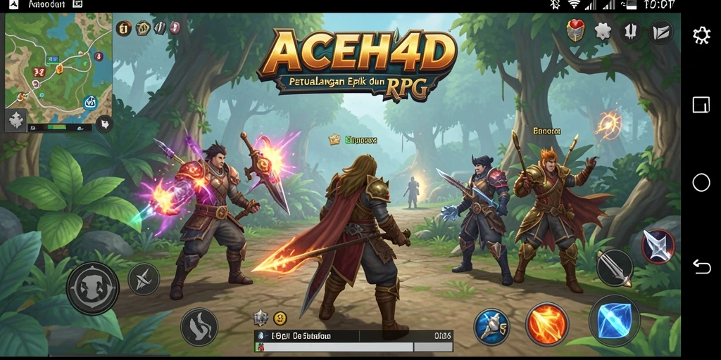 Tampilan gameplay <strong>ACEH4D</strong> yang mendebarkan dan penuh aksi.