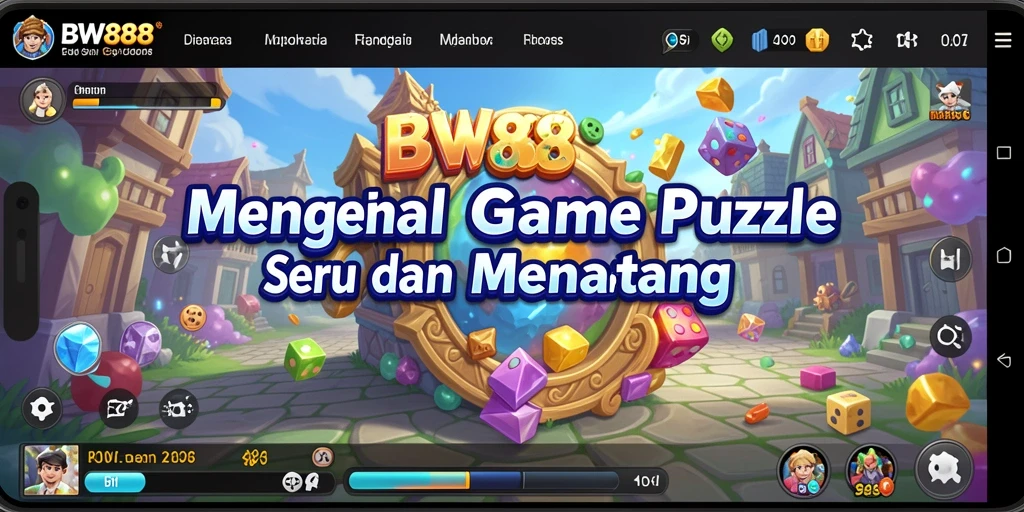 Screenshot utama BW888 menampilkan gameplay seru penuh teka-teki.