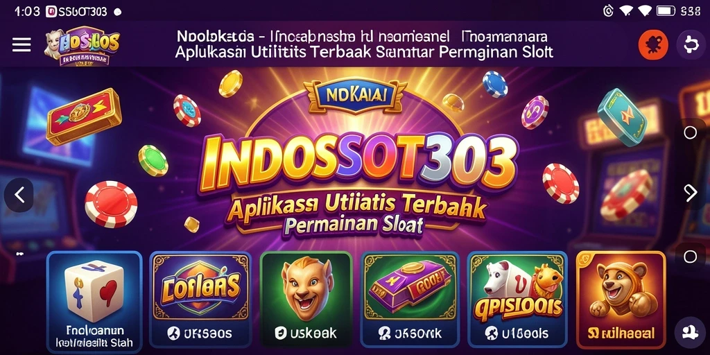 Tampilan screenshot INDOSLOT303 menunjukkan antarmuka yang menawan dan mudah digunakan.