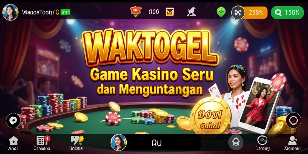 Tampilan menarik dari gameplay WAKTOGEL yang mendebarkan.
