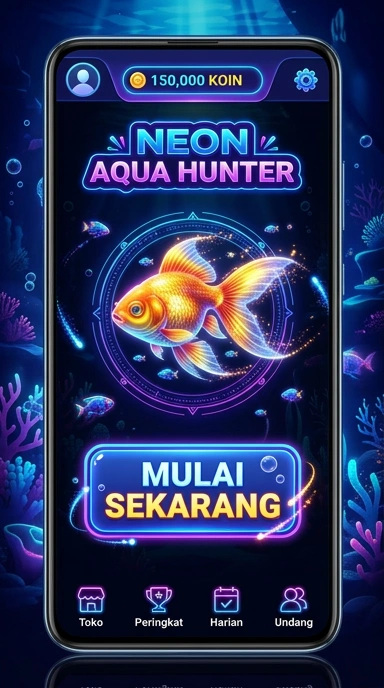 Tampilan antarmuka pengguna di slotgaming yang intuitif.